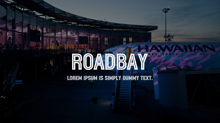 Roadbay Font