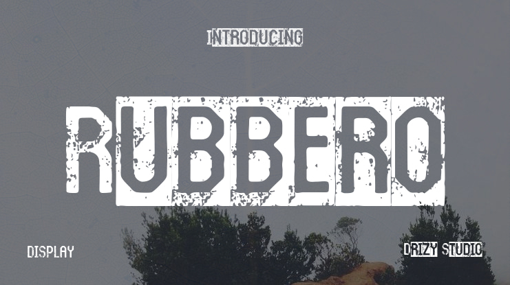 Rubbero Font