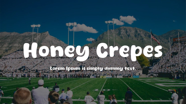 Honey Crepes Font