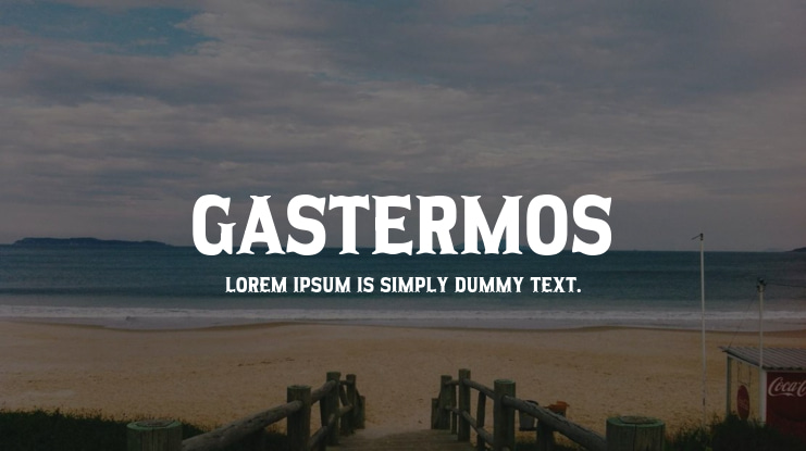 Gastermos Font
