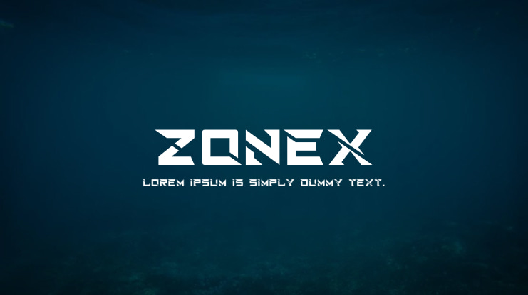 Zonex Font