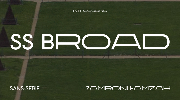 SS Broad Font