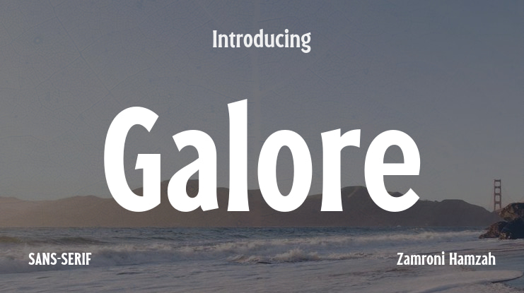 Galore Font