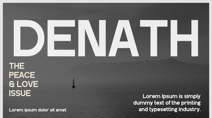 DENATH Font