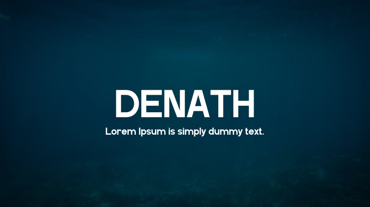 DENATH Font