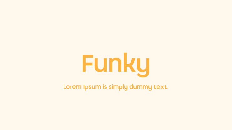 Funky Font