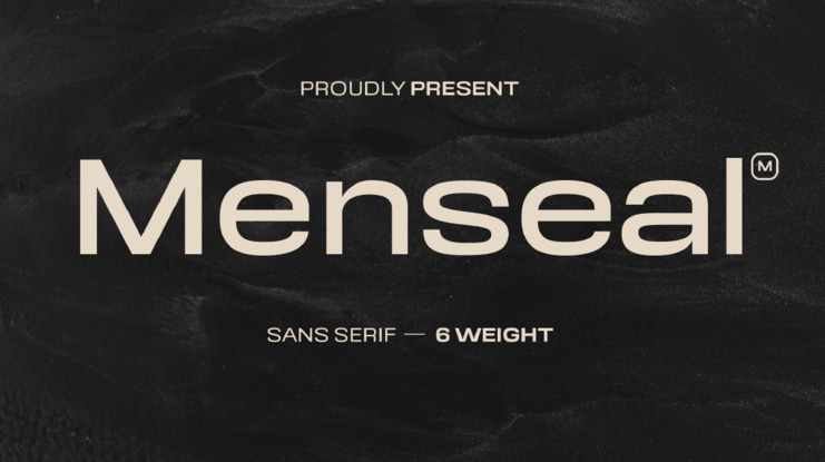 Menseal Font Family