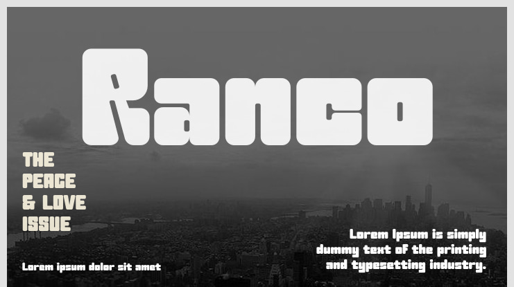 Ranco Font