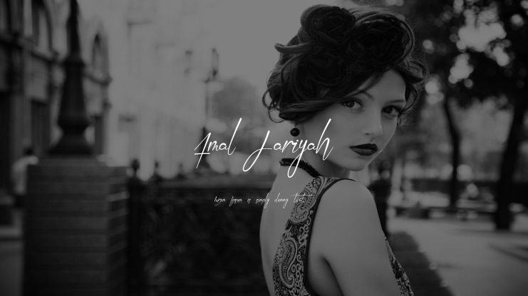 Amal Jariyah Font