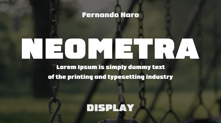 NEOMETRA Font