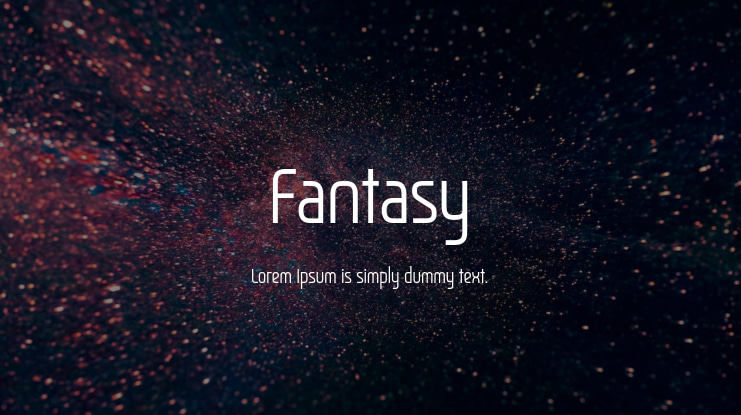 Fantasy Font