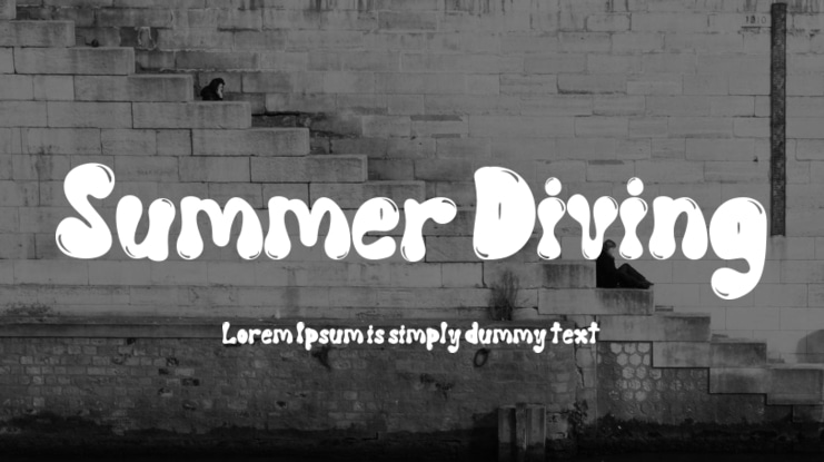 Summer Diving Font