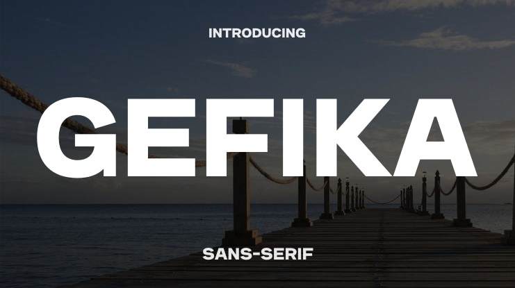 Gefika Font