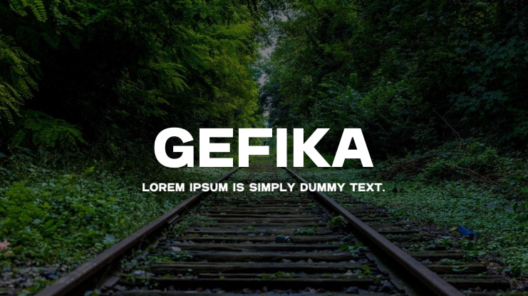Gefika Font