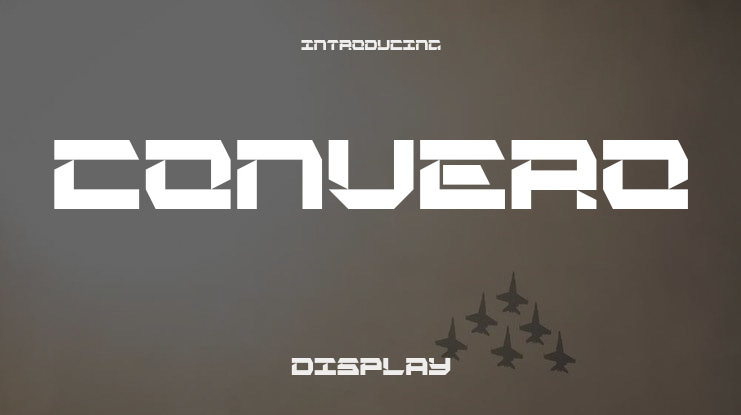 CONVERO Font