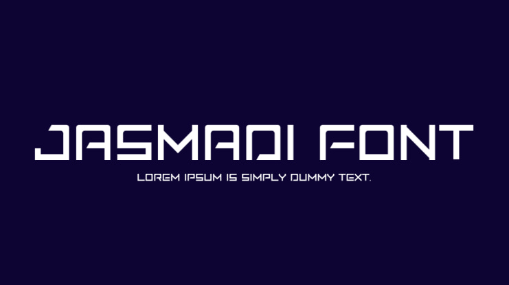 Jasmadi Font