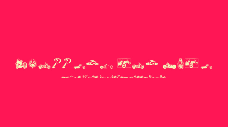 Choppers for Life Font