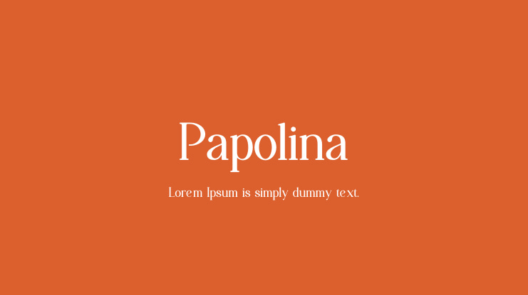 Papolina Font