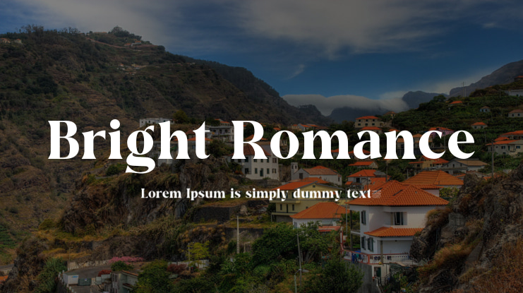Bright Romance Font