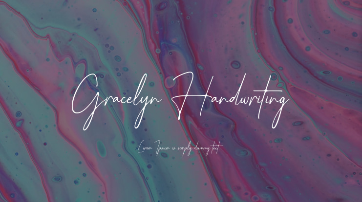 Gracelyn Handwriting Font