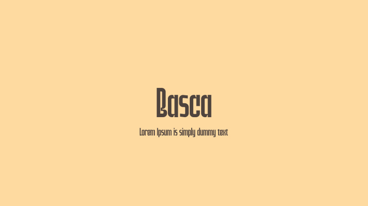 Basca Font