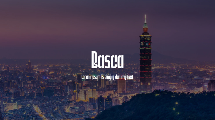 Basca Font