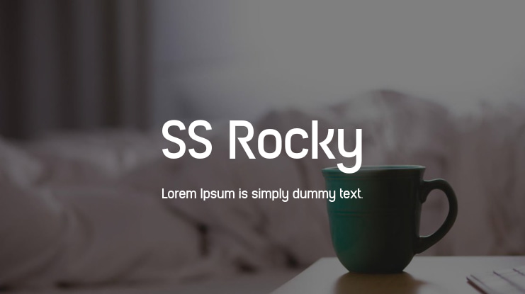 SS Rocky Font