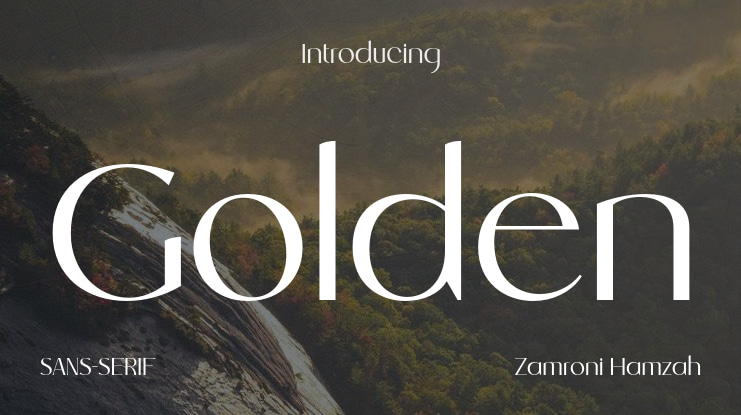 Golden Font