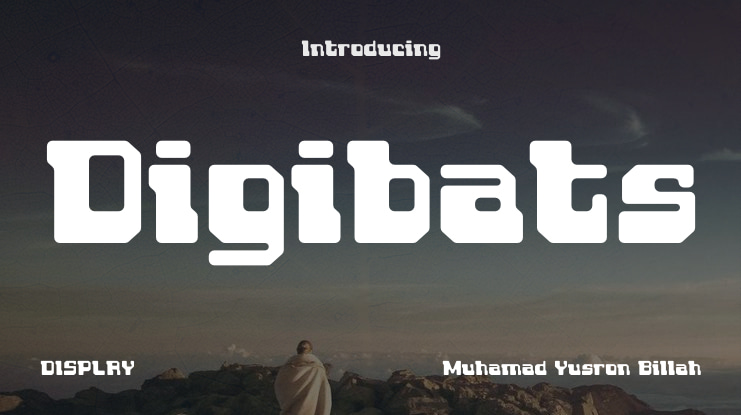 Digibats Font Family