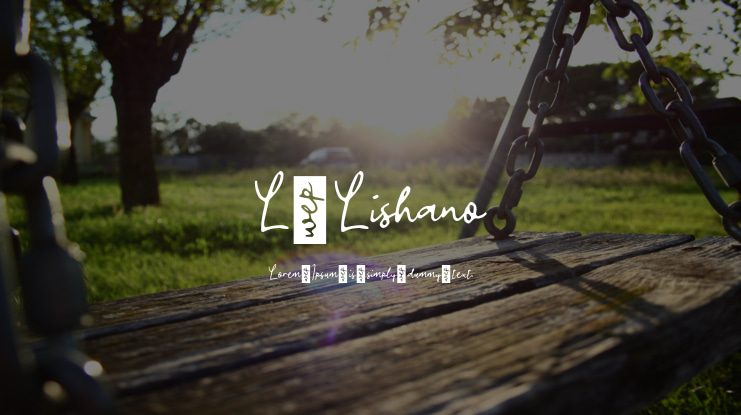L Lishano Font