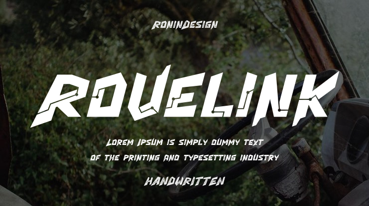 Rovelink Font