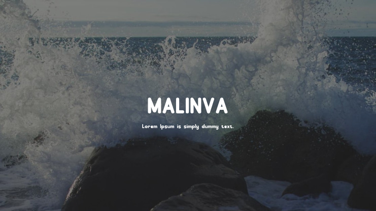 MALINVA Font