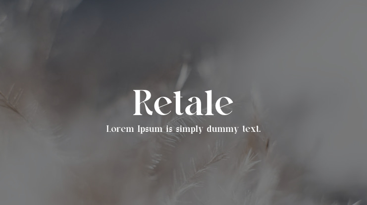 Retale Font