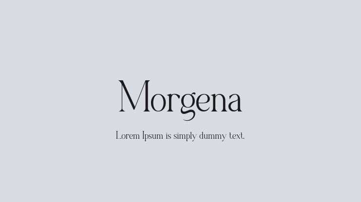 Morgena Font