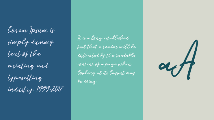 L Lelakon Signature Font