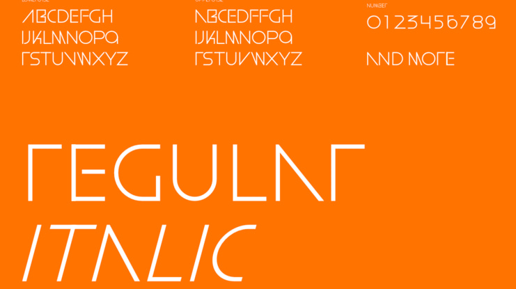 Rintvera Italic Font