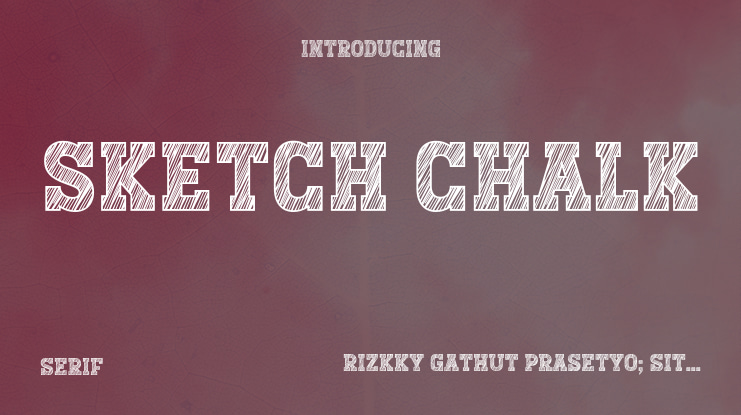 Sketch Chalk Font