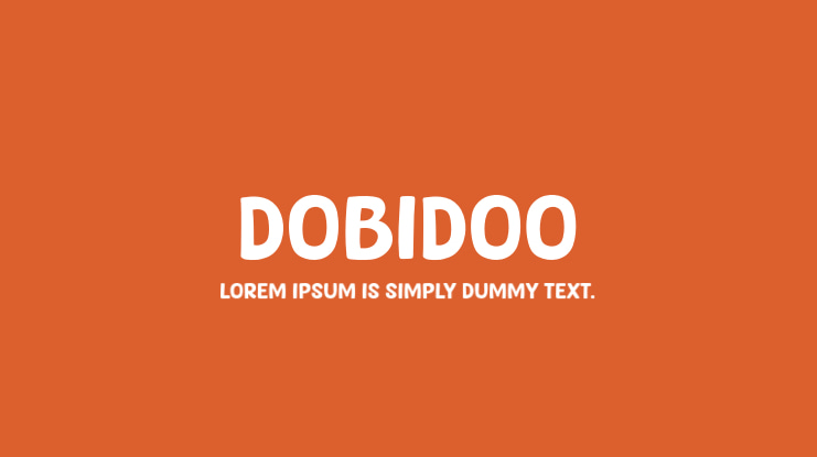 Dobidoo Font
