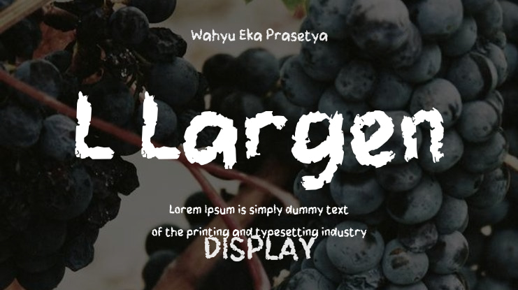 L Largen Font