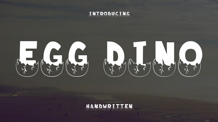 Egg Dino Font Family