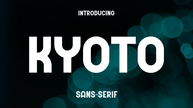 Kyoto Font