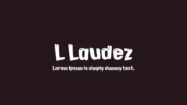 L Laudez Font