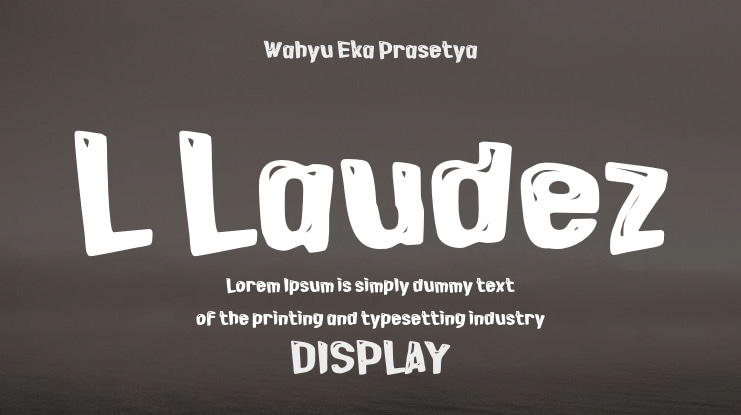 L Laudez Font