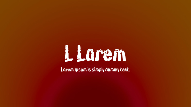 L Larem Font