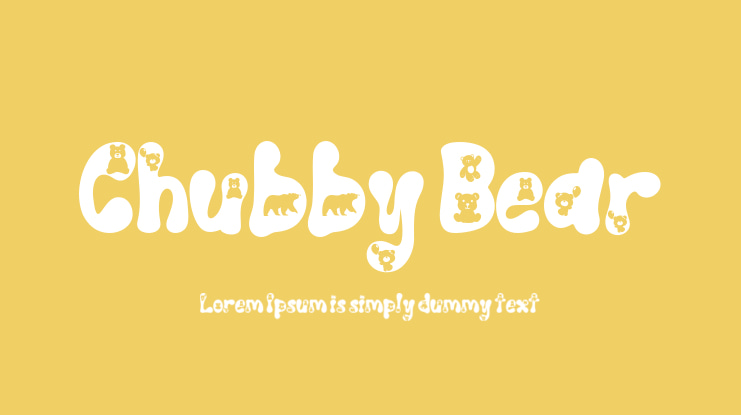 Chubby Bear Font