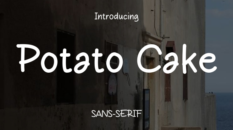Potato Cake Font