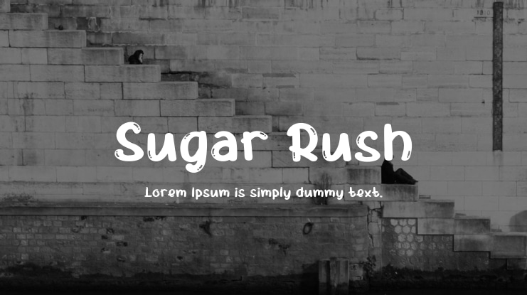 Sugar Rush Font