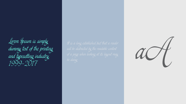 The Bride in Hacienda Font