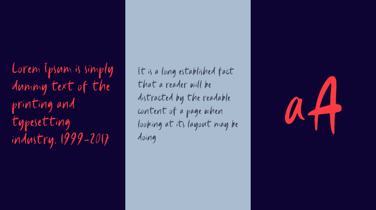 Natural Handwriting Font