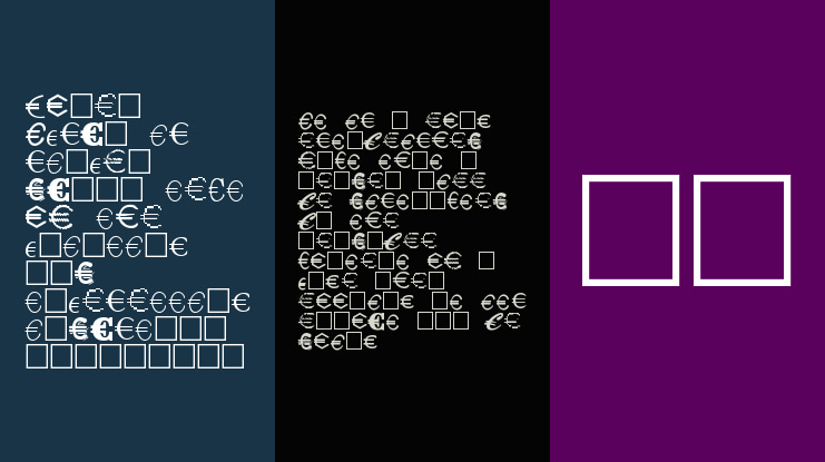 Euro Collection Font